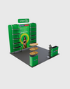 Portable Exhibit Display 3m x 3m - Model 20