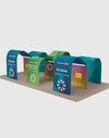 Modulaire cabinekits 9m x 6m - Model 1