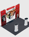 Draagbare tentoonstellingsdisplay 3m x 3m - Model 38