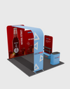 Draagbare tentoonstellingsdisplay 3m x 3m - Model 15