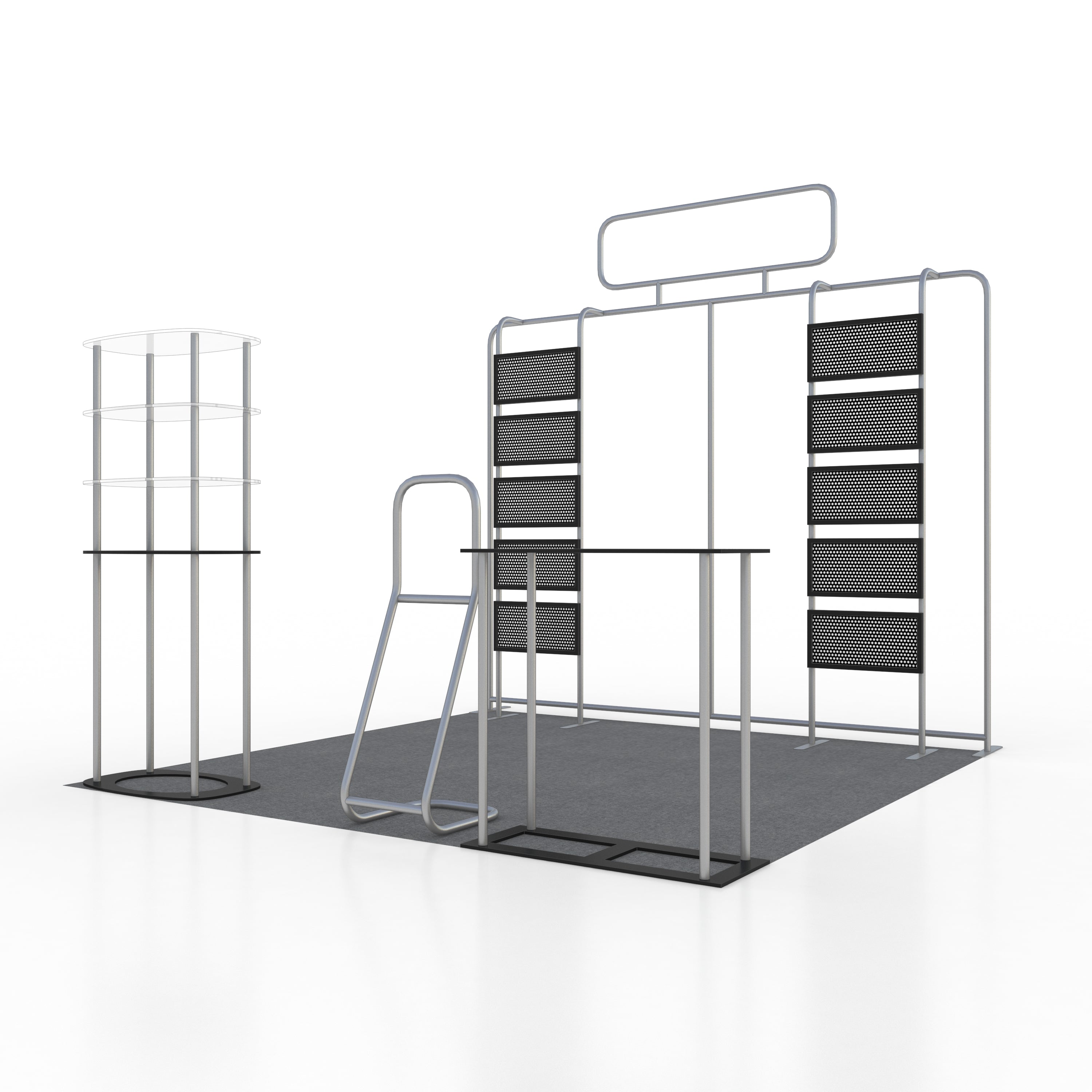 Portable Exhibit Display 3m x 3m - Model 20