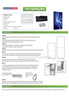 SEG Frameloze stoffen LED-lichtbakdisplay - 1,2 m B x 2 m H
