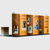 Draagbare tentoonstellingsdisplay 3m x 6m - Model 17