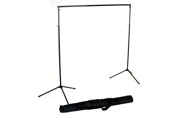 Premium zwart-wit-groene achtergrond met standaard (set van 3 achtergronden)