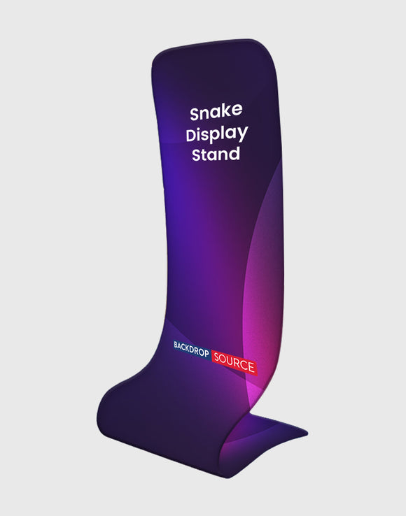 Slangenspanning Stoffen Display Stands