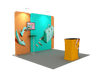 Draagbare tentoonstellingsdisplay 3m x 3m - Model 1