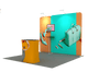 Draagbare tentoonstellingsdisplay 3m x 3m - Model 1