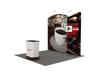 Draagbare tentoonstellingsdisplay 3m x 3m - Model 5