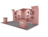Portable Exhibit Display 6m x 3m - Model 3