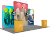 Draagbare tentoonstellingsdisplay 6m x 3m - Model 5