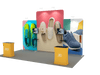 Draagbare tentoonstellingsdisplay 6m x 3m - Model 5