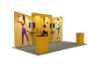 Draagbare tentoonstellingsdisplay 6m x 3m - Model 6