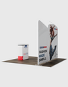 Draagbare tentoonstellingsdisplay 3m x 3m - Model 5