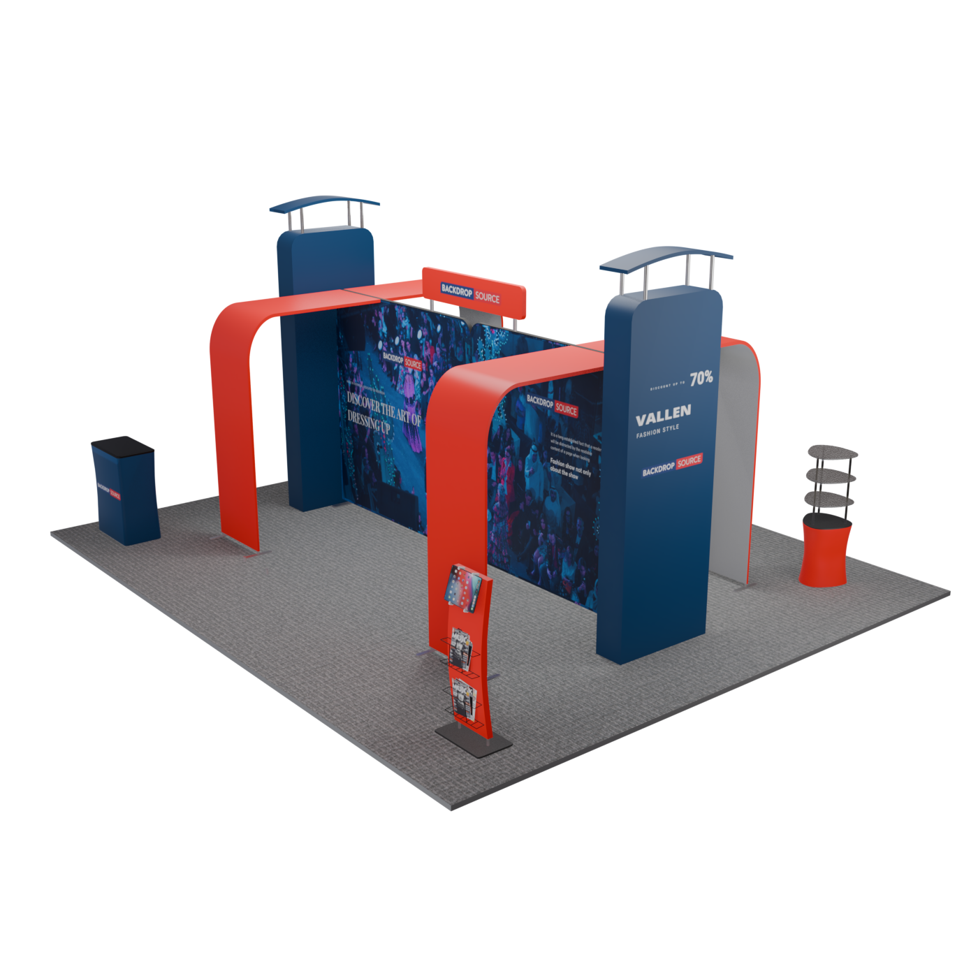 Modulaire standbouwpakketten 6m x 6m - Model 04