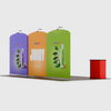 Draagbare tentoonstellingsdisplay 6m x 3m - Model 11