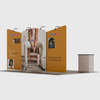 Draagbare tentoonstellingsdisplay 6m x 3m - Model 8