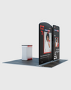Draagbare tentoonstellingsdisplay 3m x 3m - Model 2