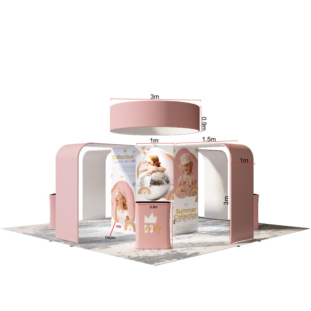 Modulaire standbouwpakketten 6m x 6m - Model 06