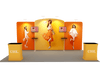 Draagbare tentoonstellingsdisplay 6m x 3m - Model 7