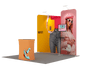 Draagbare tentoonstellingsdisplay 3m x 3m - Model 7