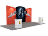 Draagbare tentoonstellingsdisplay 6m x 3m - Model 8