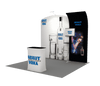 Draagbare tentoonstellingsdisplay 3m x 3m - Model 8
