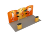 Draagbare tentoonstellingsdisplay 6m x 3m - Model 11