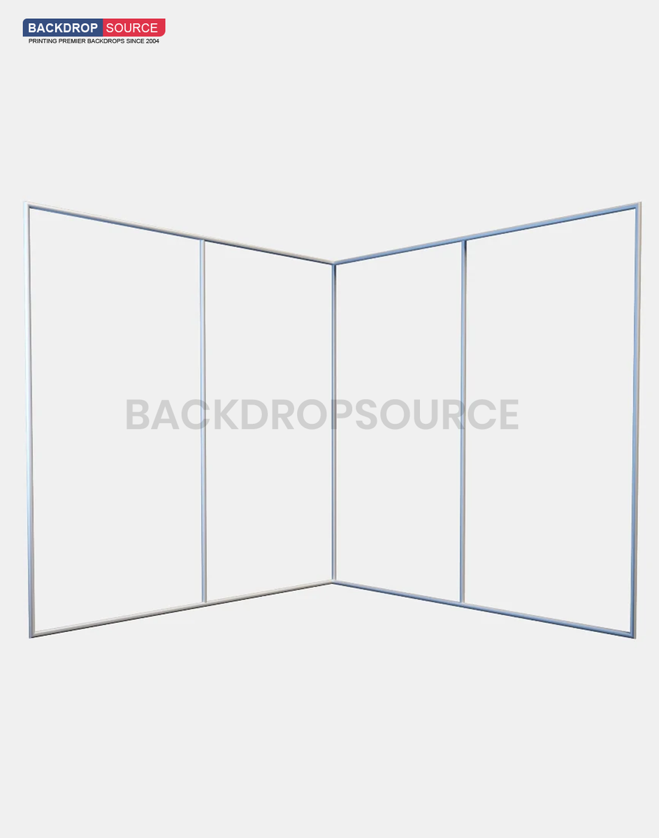 Custom Printed 2 Side Photo Booth Enclosure – Backdropsource NL