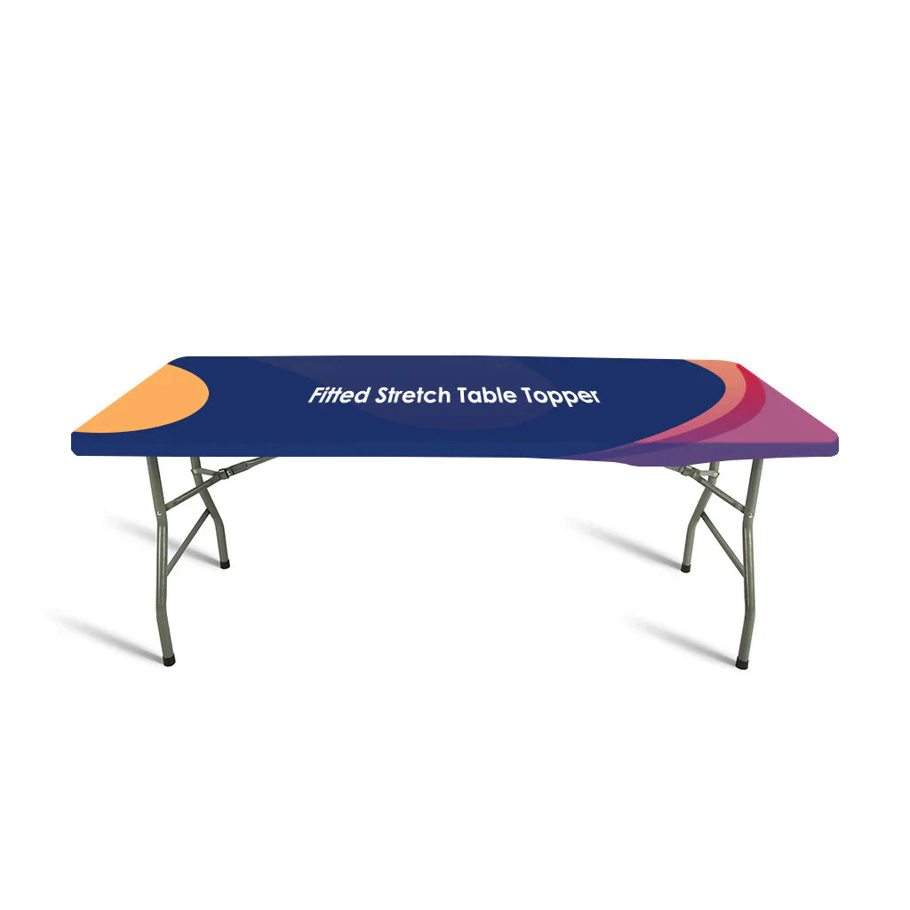 Vierkante stretch tafeltopper