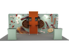 Draagbare tentoonstellingsdisplay 6m x 3m - Model 13