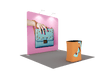 Draagbare tentoonstellingsdisplay 3m x 3m - Model 9