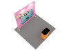 Draagbare tentoonstellingsdisplay 3m x 3m - Model 9