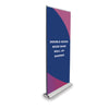 Dubbelscherm brede basis Roll Up Banner