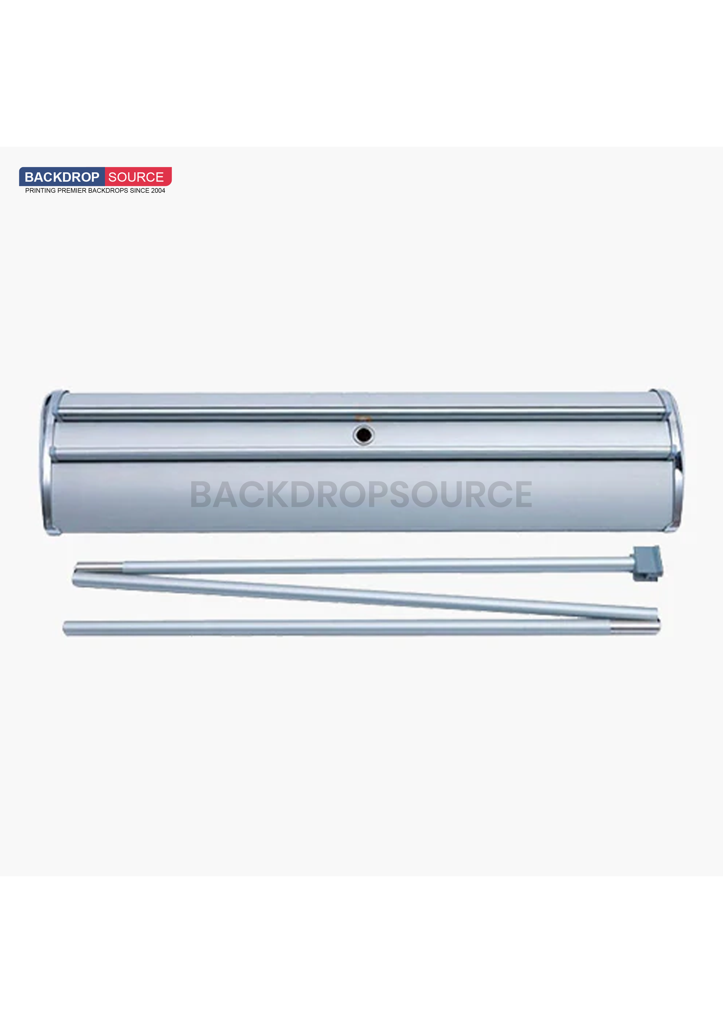 Dubbelscherm brede basis Roll Up Banner