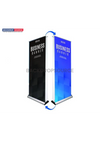 Dubbelscherm brede basis Roll Up Banner