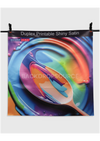 Duplex glanzend satijn polyester
