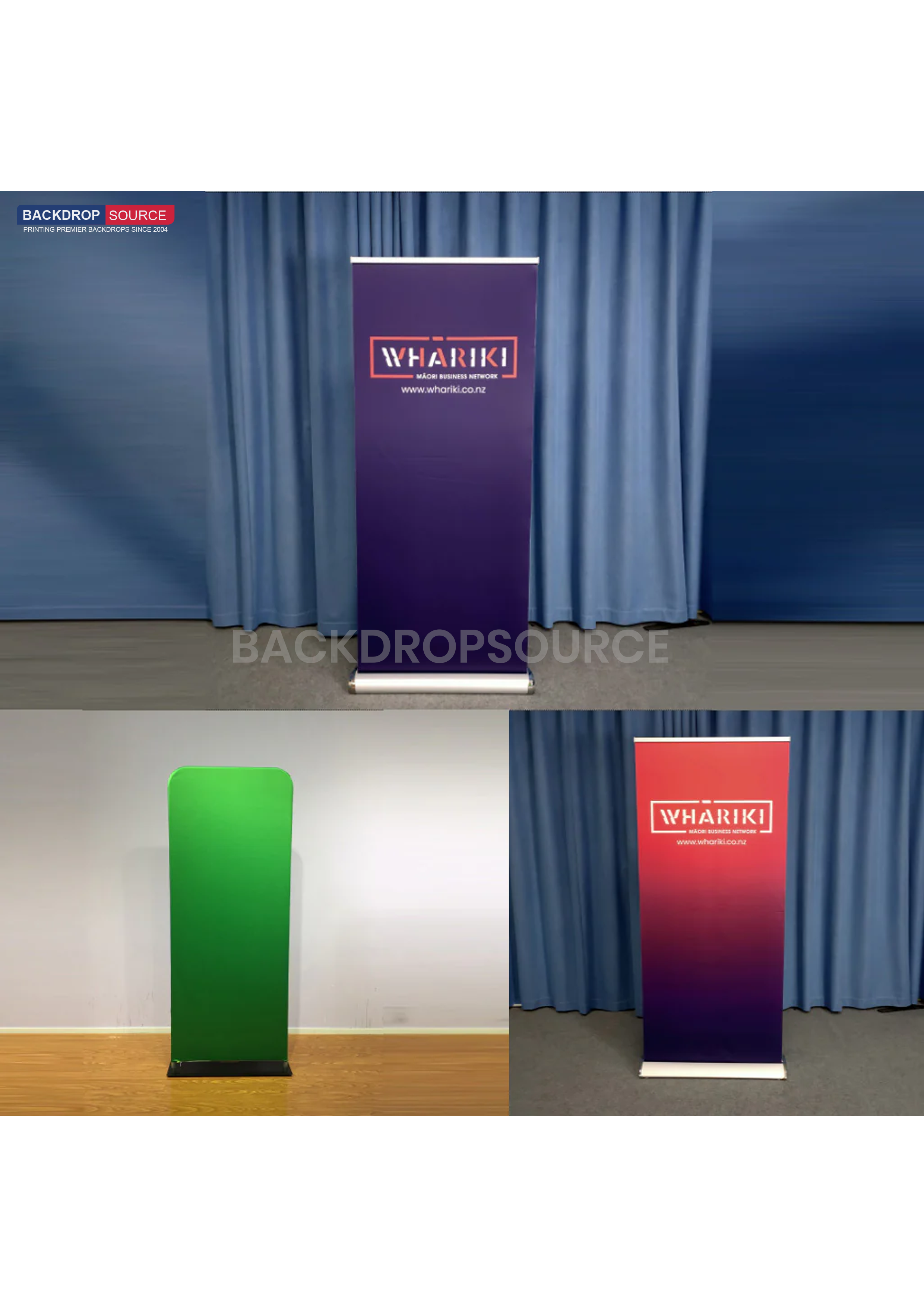 EZ Banner Stands voor Beursstands
