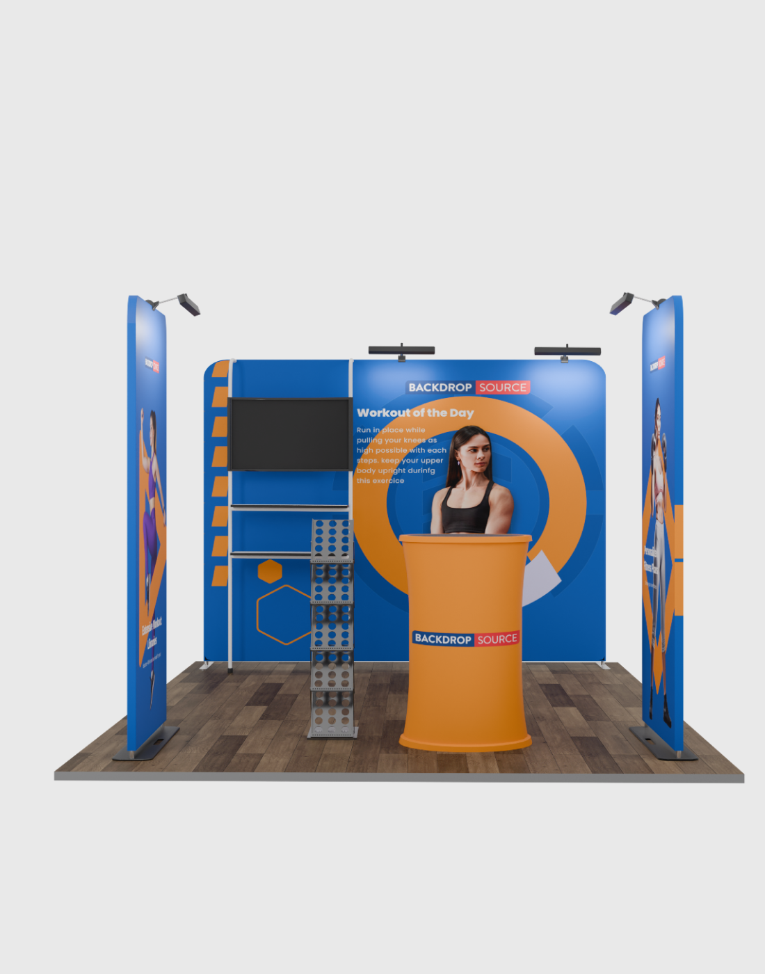 Premium beurskit voor 3m brede stands