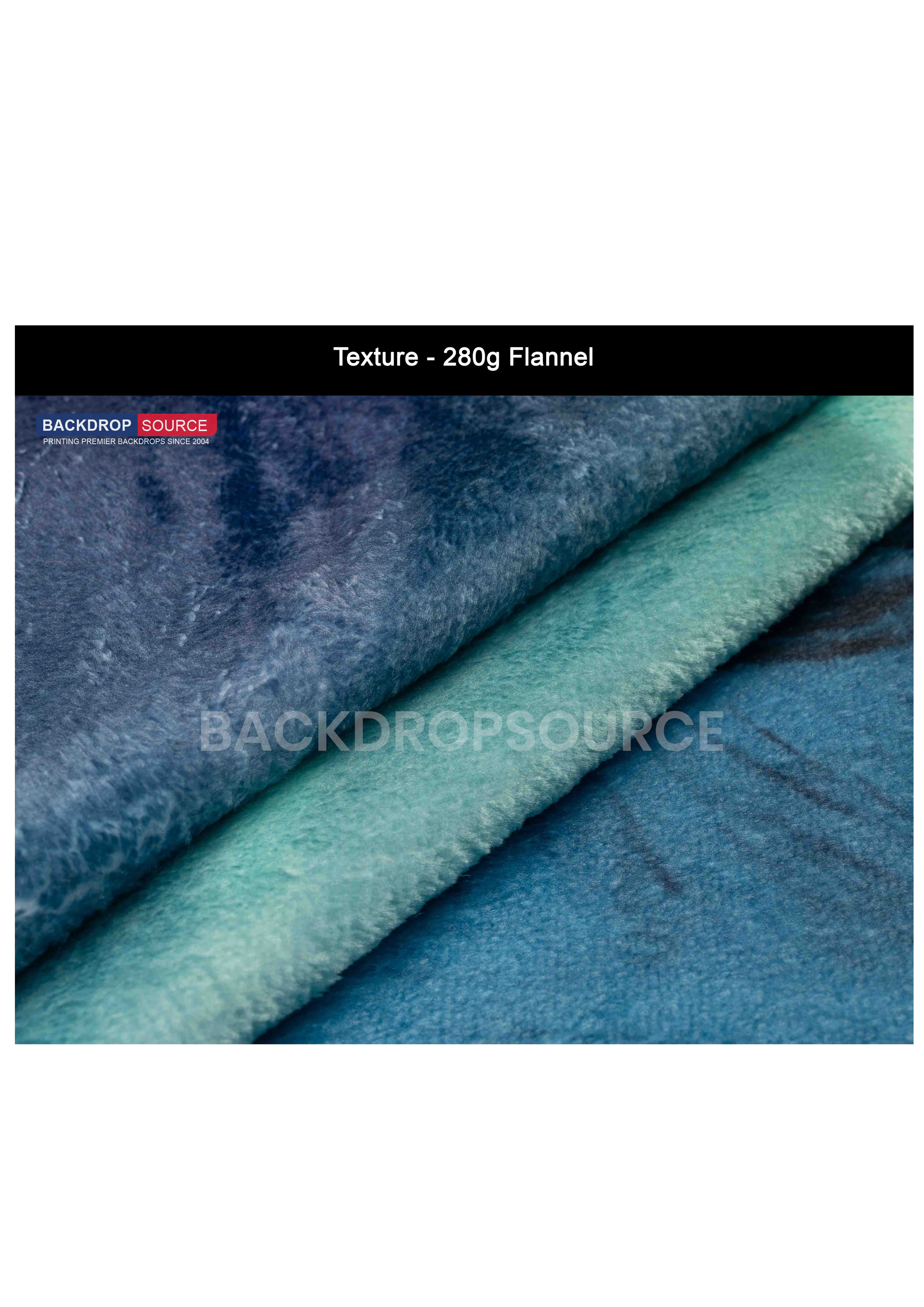 Flanel Polyester Stof Bedrukking -280G
