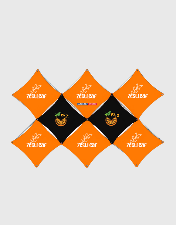 Dubbel X - Pop-up GeoMetrix-rasterweergave