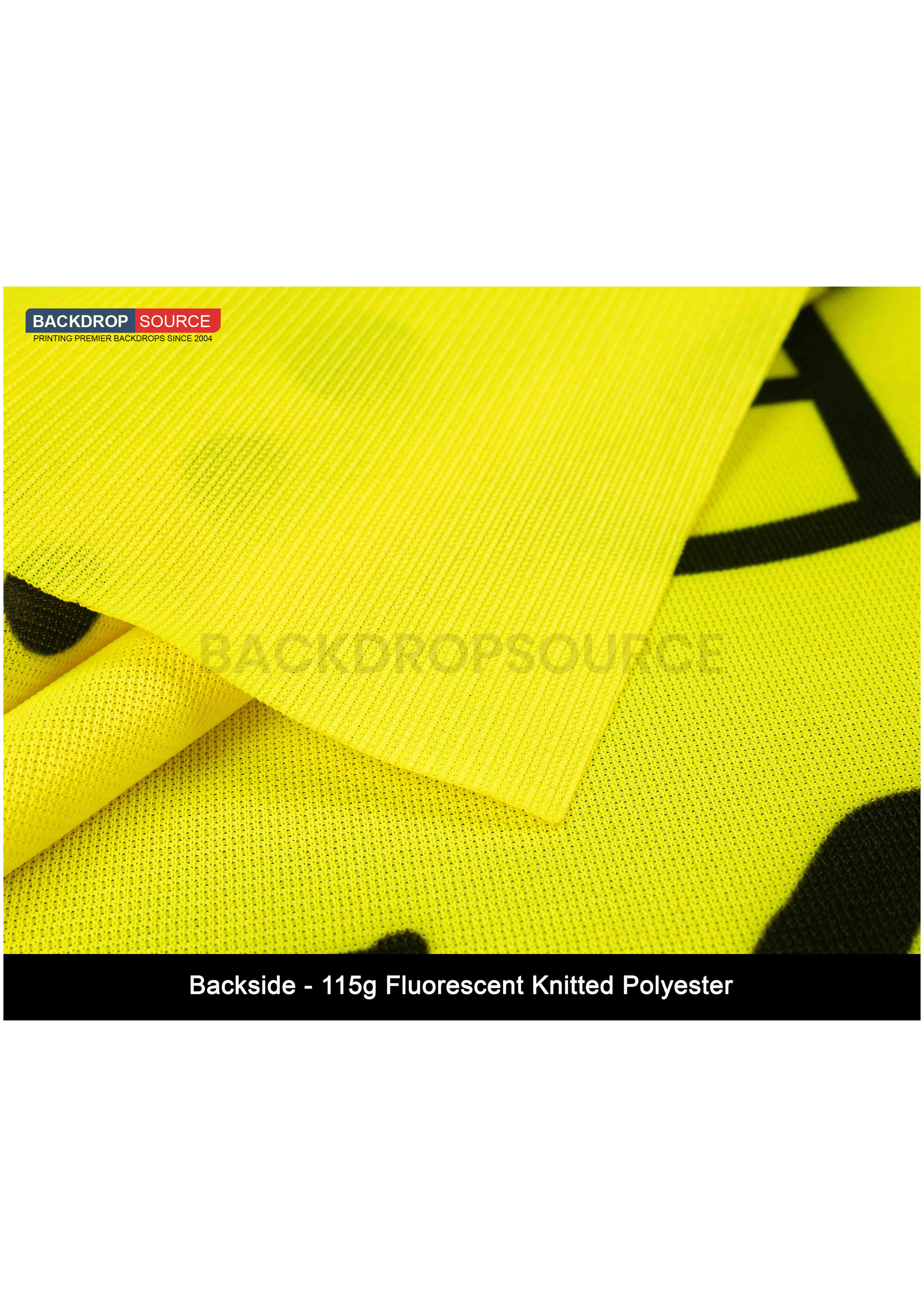Fluorescerende gebreide polyesterstof bedrukking