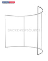 Aangepaste 180° gebogen wand
