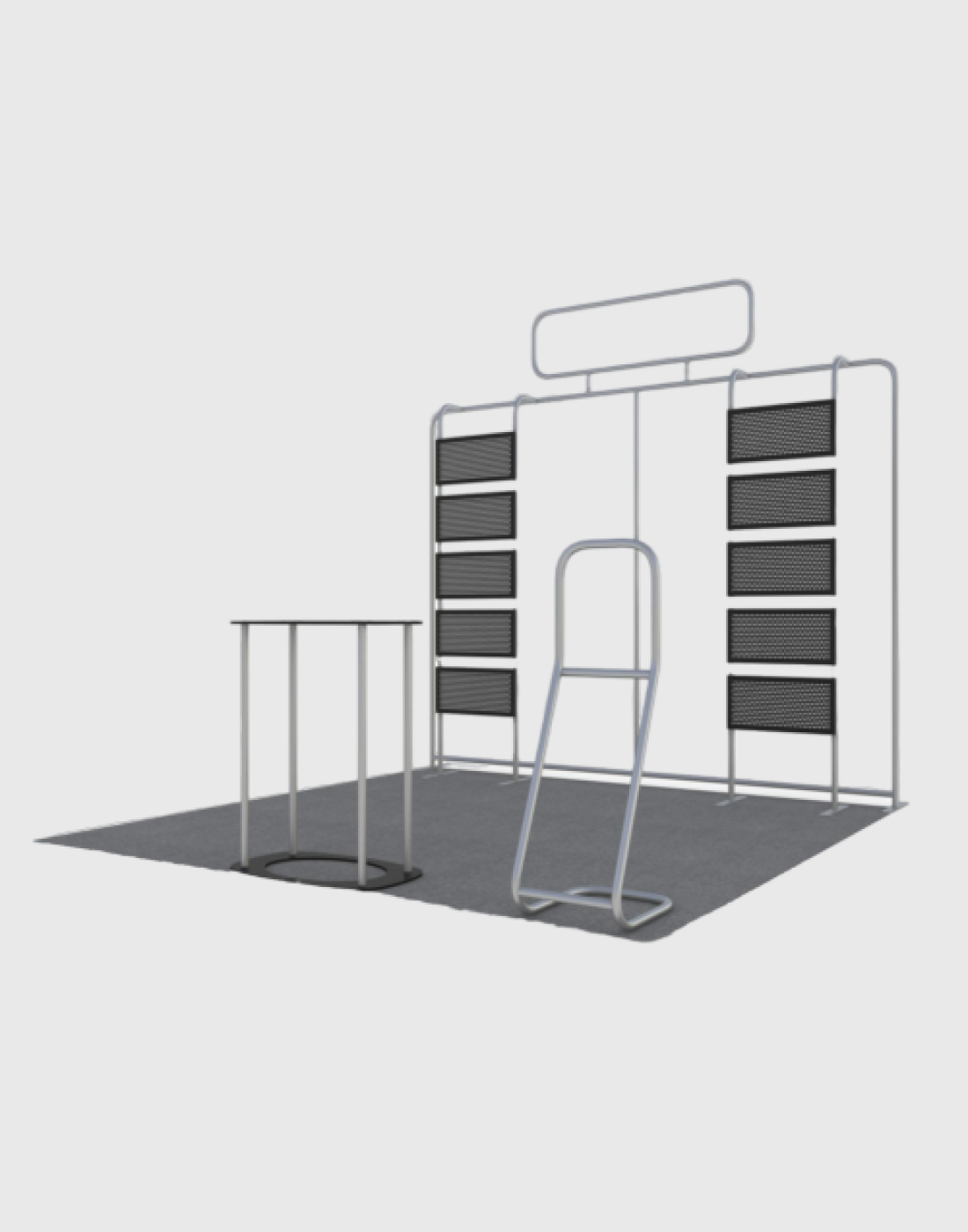 Portable Exhibit Display 3m x 3m - Model 28