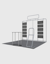 Portable Exhibit Display 3m x 3m - Model 28