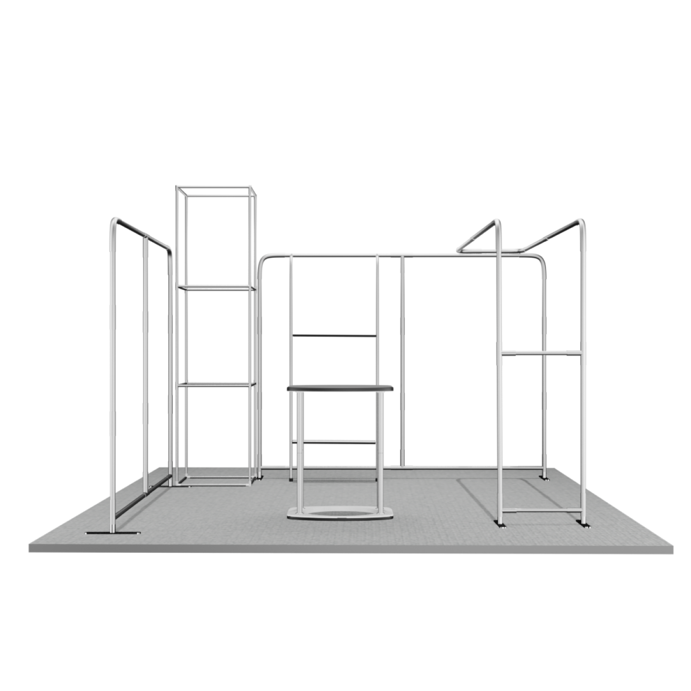 Modulaire standbouwpakketten 6m x 6m - Model 01