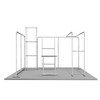 Modulaire standbouwpakketten 6m x 6m - Model 01