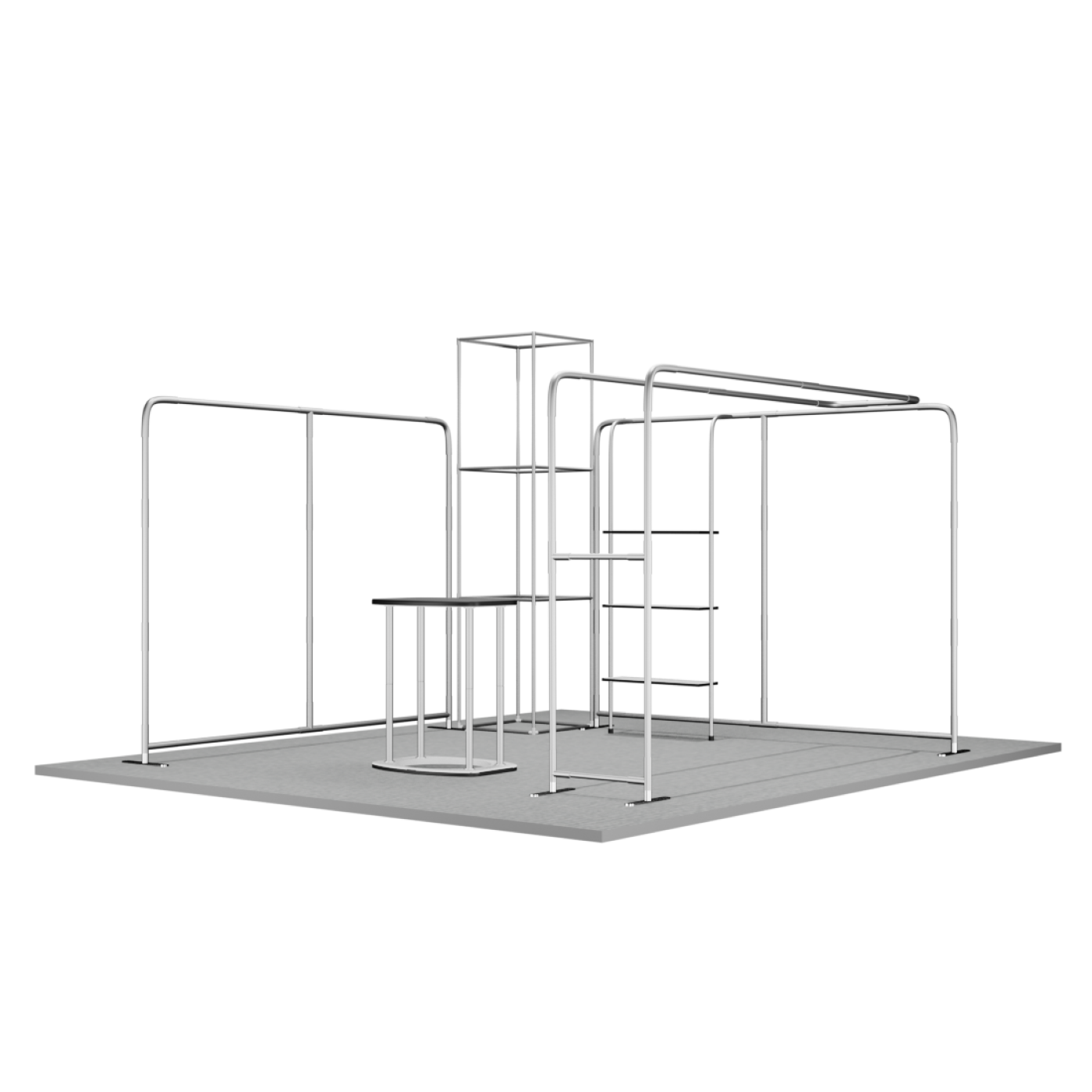 Modulaire standbouwpakketten 6m x 6m - Model 01