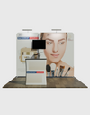 Draagbare tentoonstellingsdisplay 3m x 3m - Model 1