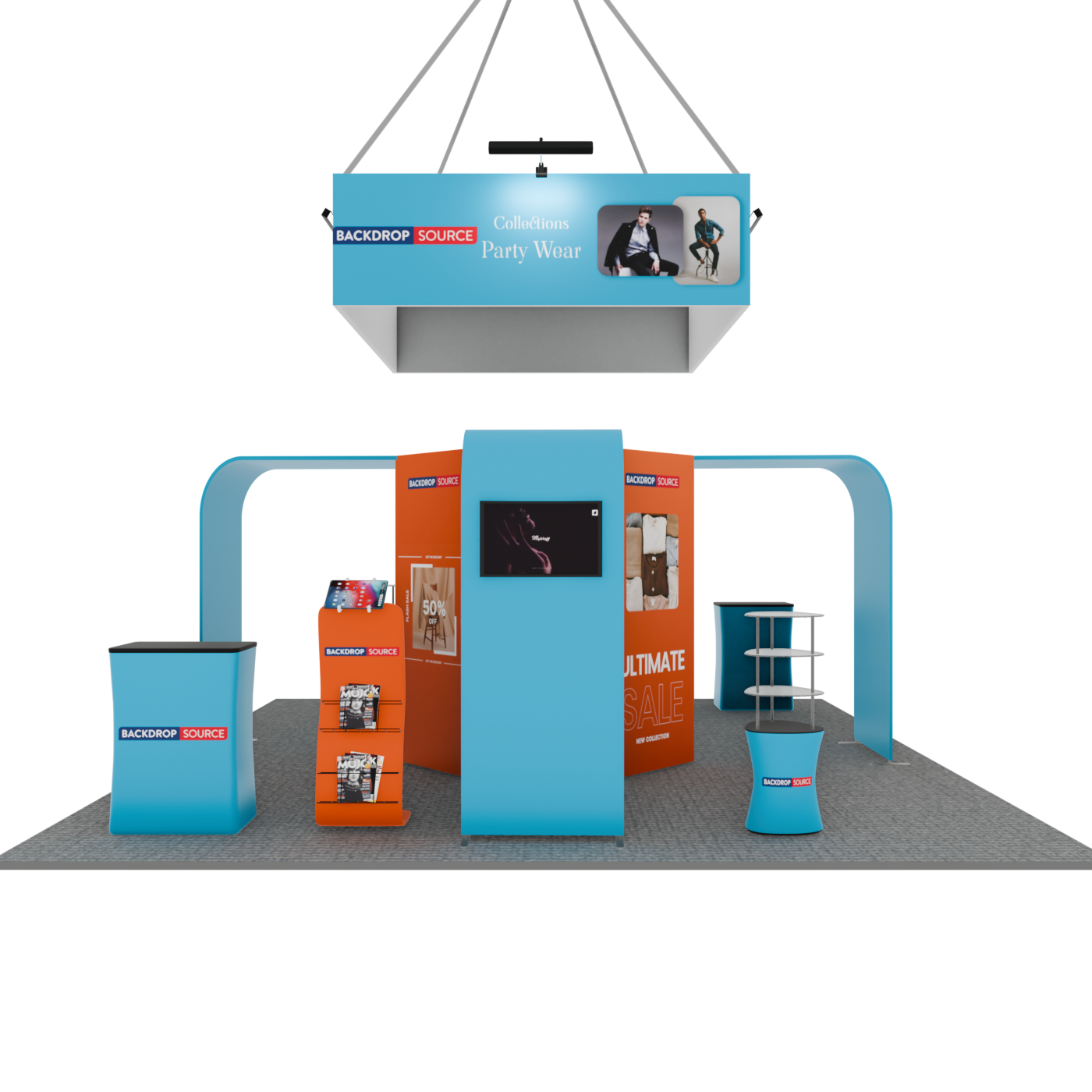 Modulaire standbouwpakketten 6m x 6m - Model 02