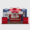 Draagbare tentoonstellingsdisplay 6m x 3m - Model 7